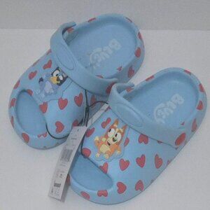 Bluey & Bingo Toddler Kids Comfort Clogs Graphic Sling-Back Unisex Sandals
